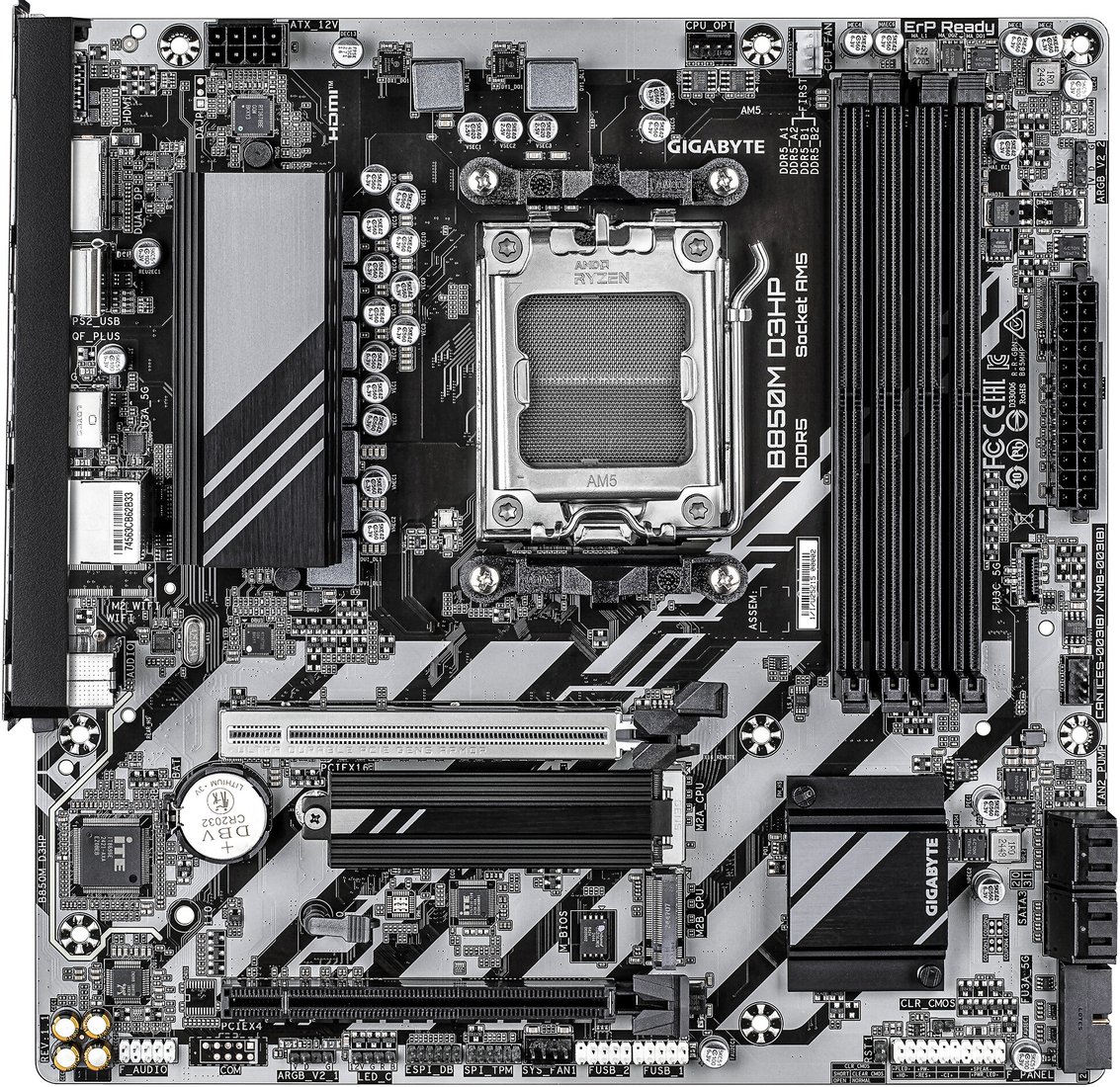 

Материнская плата Gigabyte B850M D3HP (rev. 1.1)