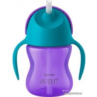 Поильник Philips Avent SCF796/02 (200 мл, фиолетовый/бирюзовый)