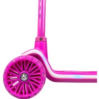 Трехколесный самокат Cosmoride Shine 038-PU/S1000 (розовый)