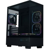 Корпус XASTRA Q400M 5ARGB-FG-C6-UC (черный)