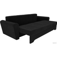Диван Лига диванов Амстердам 105055 (велюр, черный)