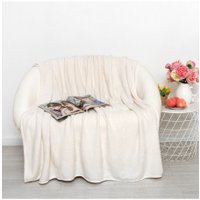 Плед Belezza Plain 140x200 (кремовый)