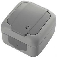 Розетка Viko Palmiye 90555508 (серый)