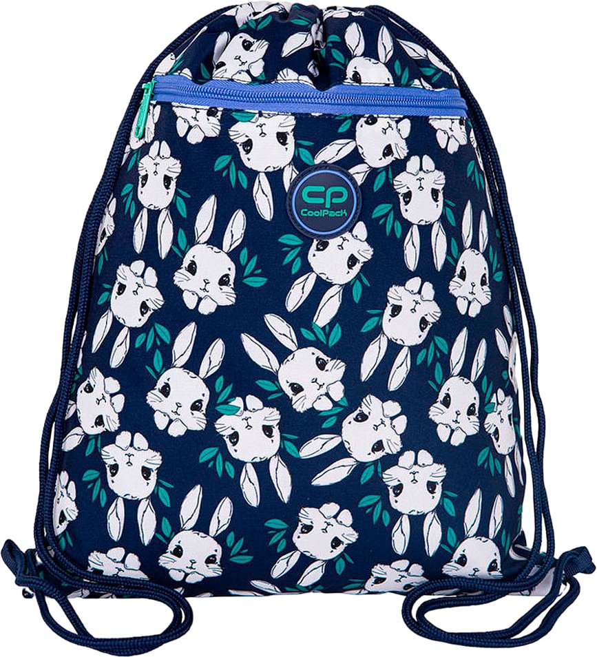 

Мешок для обуви CoolPack Bunnyland F070704 (темно-синий/белый)