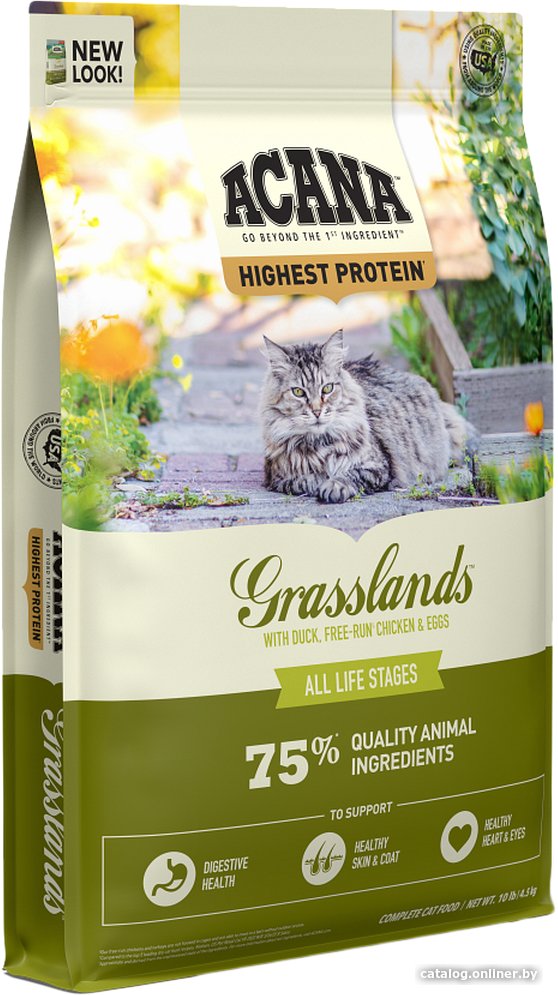 Сухой корм для кошек Acana Grasslands for cats 1.8 кг