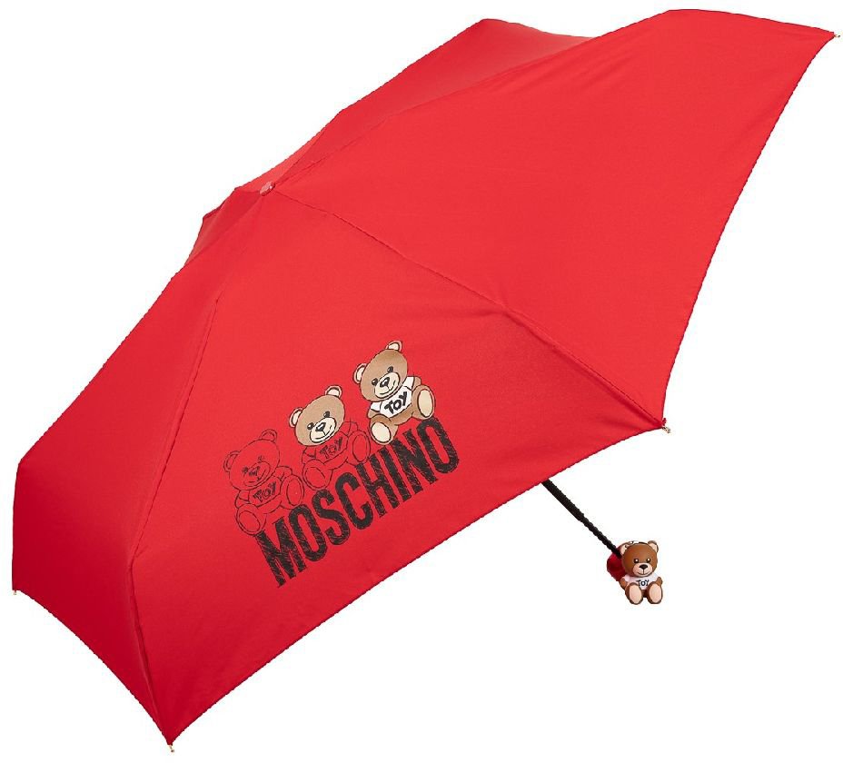 

Складной зонт Moschino Bear Scribbles Red