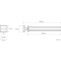 Держатель для полотенца Bemeta 132204191