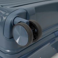 Чемодан-спиннер VALIGETTI 344-8022/2-24NAV (темно-синий)