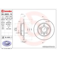  Brembo 08693510