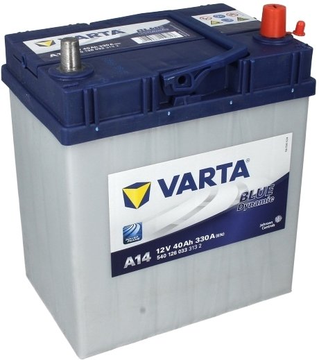 

Автомобильный аккумулятор Varta Blue Dynamic A14 540 126 033 (40 А/ч)