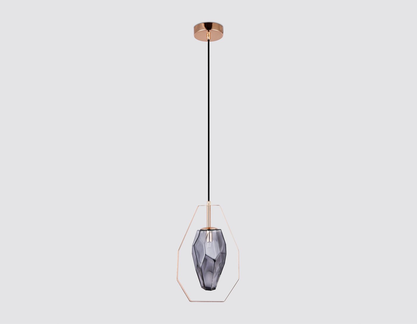 

Подвесная люстра Ambrella light TR3627 GD/SM (золото/дымчатый)