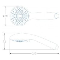Душевая система  Aquanet Static 1.05 00257148