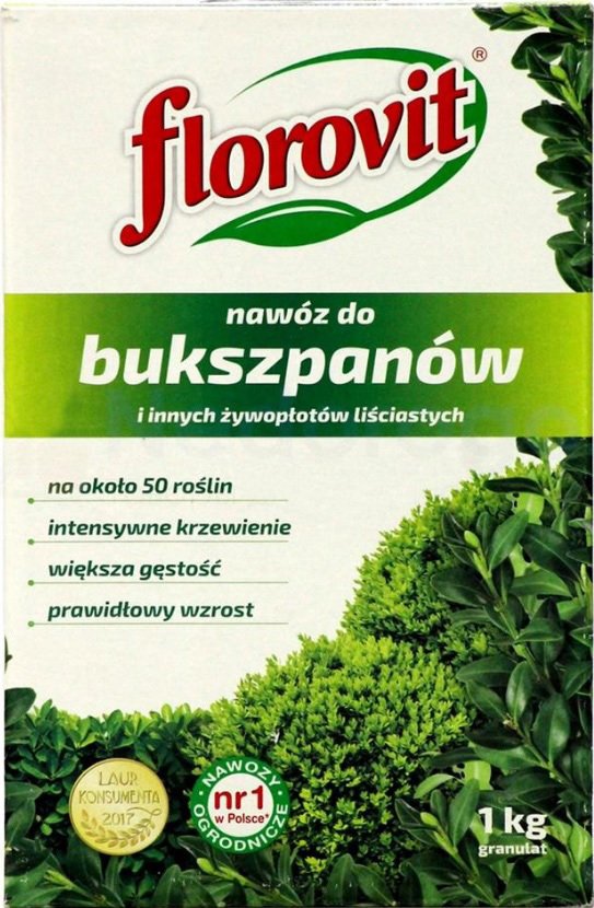 

Удобрение Florovit Для самшита граннулированное (1 кг)