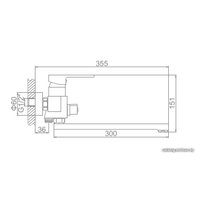 Смеситель Ledeme H30 L2230