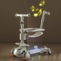 Трехколесный самокат Ricos 6 в 1 TBD0604550810 (розовый)