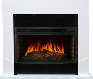 

Каминокомплект Smolcom Luton FS33/FS33W/L33 с Royal Flame Dioramic 33W LED FX (бьянко)