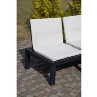 Набор садовой мебели Ipae Progarden MOL05CCA (антрацит)