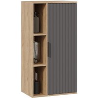 Шкаф распашной Трия Хилтон (дуб крафт золотой/графит матовый) в Гомеле