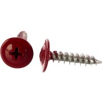 Саморез Admiral Острый 4.2x25мм RAL 3003 (500шт, рубин)