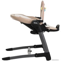 Высокий стульчик Pituso Triola (черная рама/бежевый)