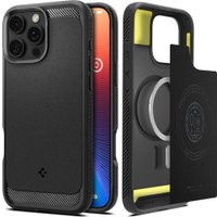 Чехол для телефона Spigen Rugged Armor Mag Magsafe для iPhone 16 Pro Max Matte Black