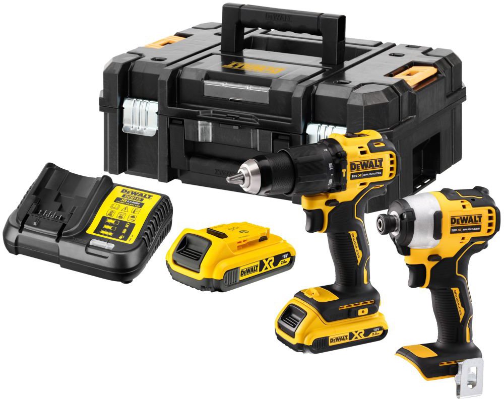 

DeWalt DCK2062D2T (шуруповерт, винтоверт, 2 АКБ, кейс)