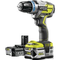 Ударная дрель-шуруповерт Ryobi R18PDBL-252S 5133003614 (с 2-мя АКБ)