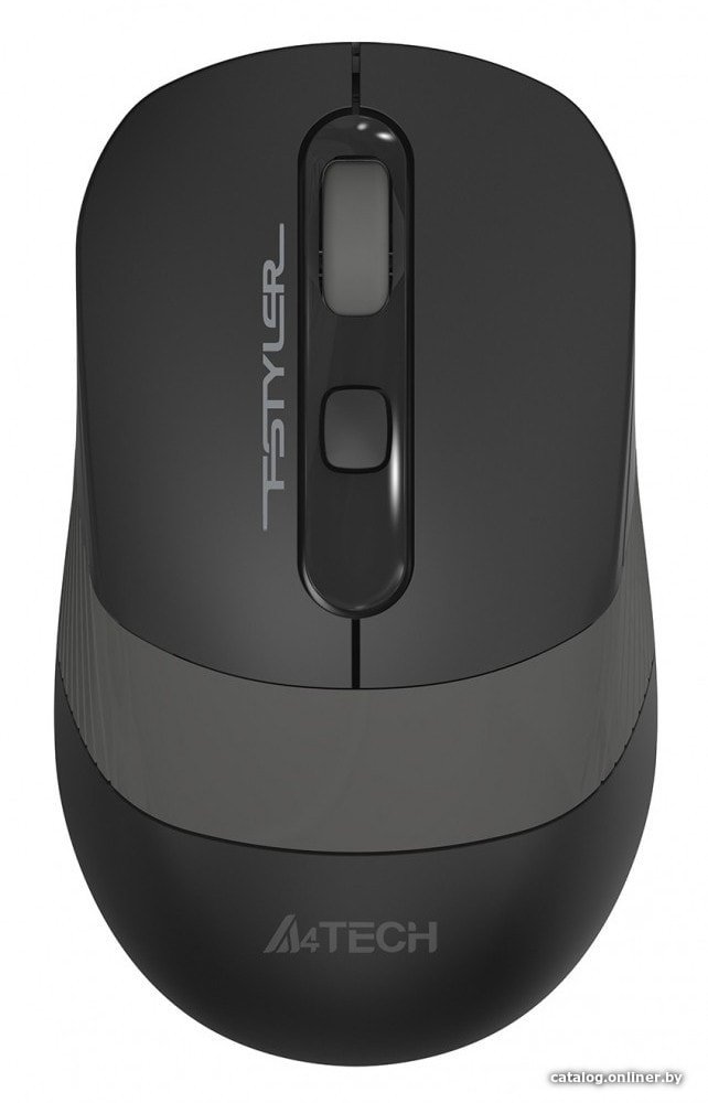 Мышь A4Tech Fstyler FG10S (черный/серый)