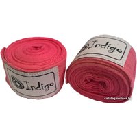 Бинт боксерский Indigo PS-1464 (2.5 м, розовый)