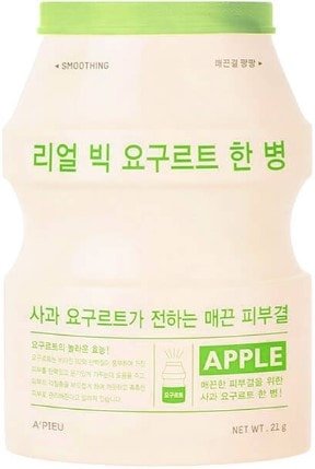 

A'Pieu Тканевая маска Real Big Yogurt One-Bottle (Apple) 21 г