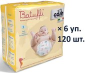 Pannolino Batuffi Midi 3 4-9 кг (120 шт)