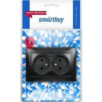 Розетка SmartBuy Венера SBE-01b-10-S2-N-c
