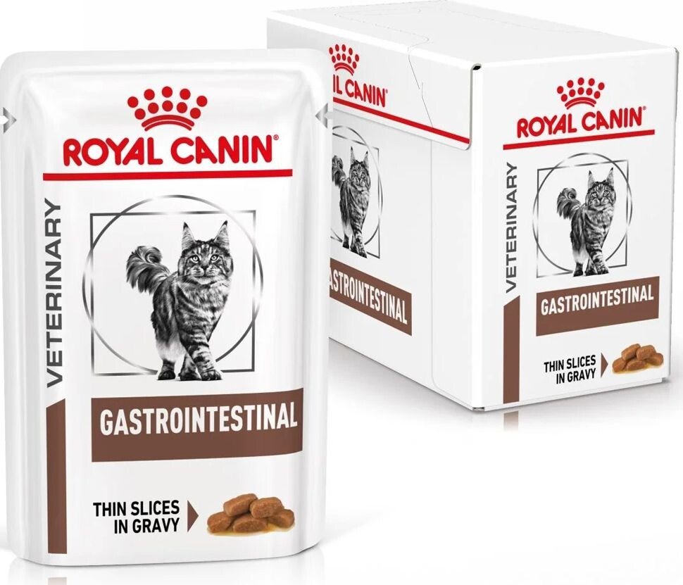 

Консервированный корм для кошек Royal Canin Gastrointestinal 12x85 г