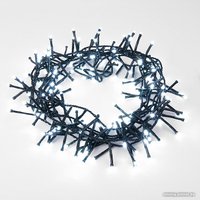 Светодиодная гирлянда Евросвет Мишура 400-004 a056072 (холодный белый)