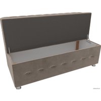 Диван Mebelico Вента (велюр, коричневый)