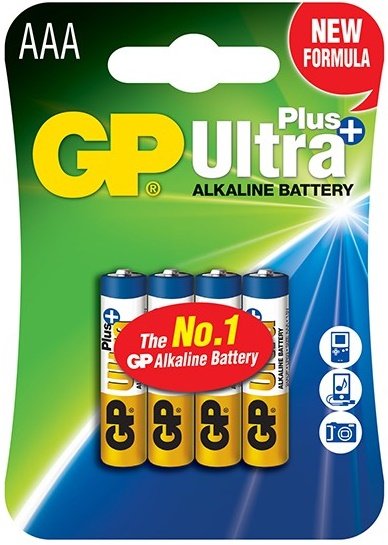 

Батарейка GP Ultra Plus Alkaline AAA 4 шт.