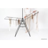 Сушилка для белья Brabantia Hangon 25 м с перекладиной 403521 (черный матовый)