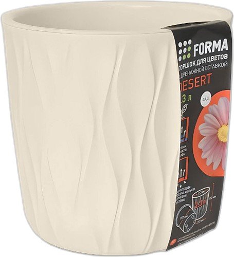 

Кашпо Полимербыт Desert 4386507