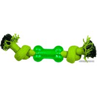 Игрушка для собак Triol Веревка-канат 2 узла и кость 12111065