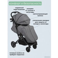 Коляска прогулочная «книга» Panda Baby XX (светло-серый)