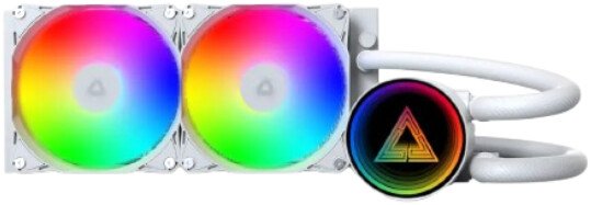 

Система жидкостного охлаждения для процессора Montech LightFlow ARGB 240 (белый)