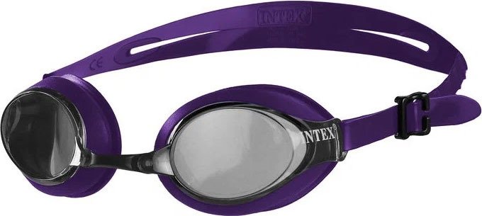 

Очки для плавания Intex Silicone Sport Racing Goggles 55691 (фиолетовый)