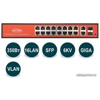 Неуправляемый коммутатор Wi-Tek WI-PS320GF