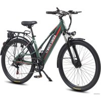 Электровелосипед White Siberia Camry Light (матовый зеленый)