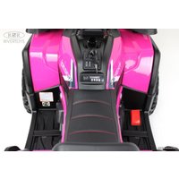 Электроквадроцикл RiverToys H999HH (розовый)