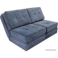 Кресло-кровать Лама-мебель Раскладное Марио (Bahama Denim/Bahama Grey)