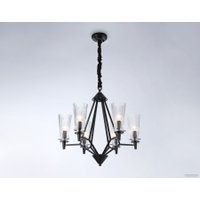 Подвесная люстра Ambrella light Traditional TR3237/6 BK