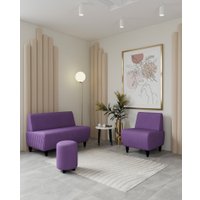 Интерьерное кресло MONOFIX Буно кресло (велюр/фиолетовый №18)