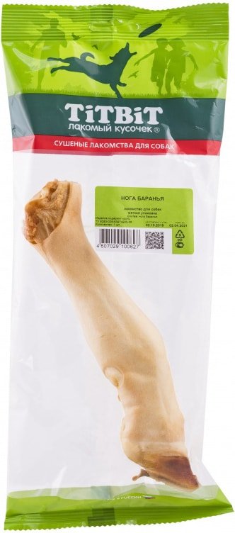 

Лакомство для собак TiTBiT Нога баранья 85 г