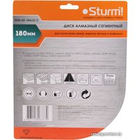Отрезной диск алмазный  Sturm 9020-04-180x22-C